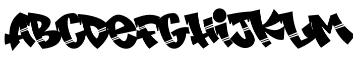 Graff Tales Font LOWERCASE