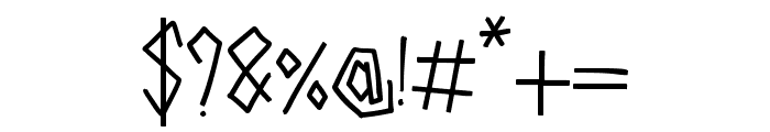 Graffikid Font OTHER CHARS