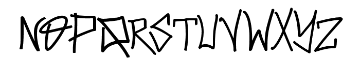 Graffikid Font UPPERCASE