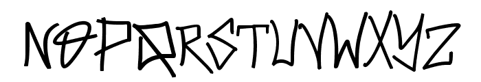 Graffikid Font LOWERCASE