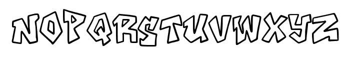 Graffiti By Squeeb Crea Regular Font UPPERCASE