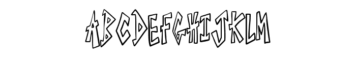 Graffiti Doodle By Sque Regular Font UPPERCASE