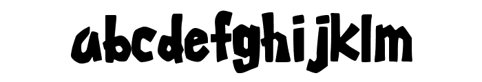 Graffiti Night Regular Font LOWERCASE