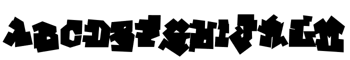 GraffitiBack-Regular Font LOWERCASE