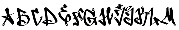 GraffitiMiracle Font UPPERCASE