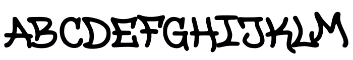 Graffiti_Style Font UPPERCASE