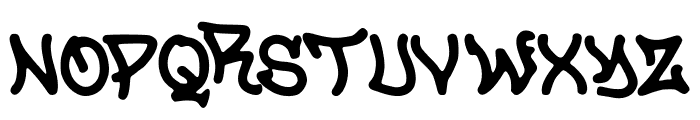 Graffiti_Style Font LOWERCASE