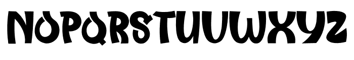 Graffitis Font LOWERCASE