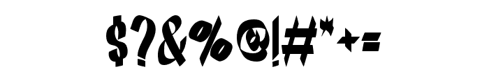 Graffitoboom-Regular Font OTHER CHARS