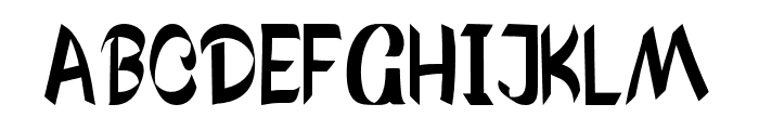 Graffitoboom-Regular Font UPPERCASE