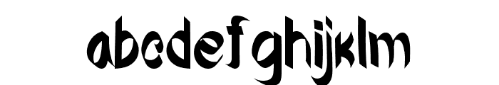 Graffitoboom-Regular Font LOWERCASE