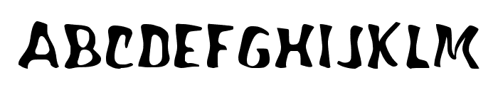 Graffity Regular Font LOWERCASE
