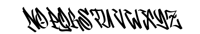 GraffityStylish-Regular Font UPPERCASE