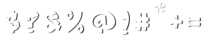Graffix Impact - Inner Font OTHER CHARS