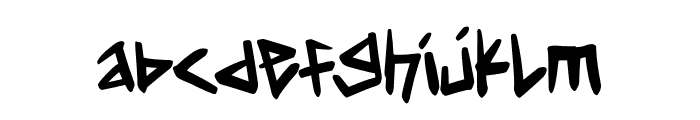 Graffon Font LOWERCASE