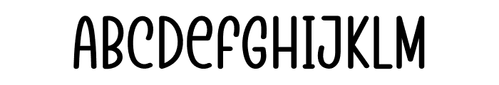 Grafish Font UPPERCASE