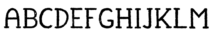 Grafit Serif Regular Font UPPERCASE