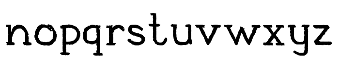 Grafit Serif Regular Font LOWERCASE