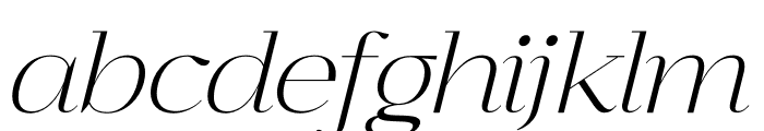 Graflows Italic Font LOWERCASE