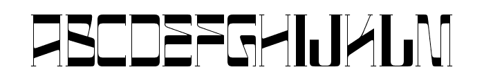 Grafro Techno Regular Font UPPERCASE