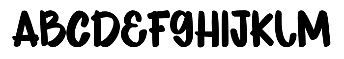 GrafsBrasco Font LOWERCASE