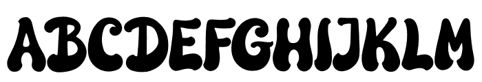 Gragstop Font UPPERCASE