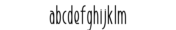 Graham Extra Light Font LOWERCASE