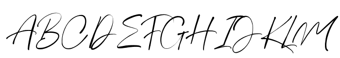 Grahamo Regular Font UPPERCASE