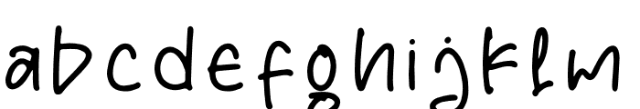 Grainful Notes Font LOWERCASE