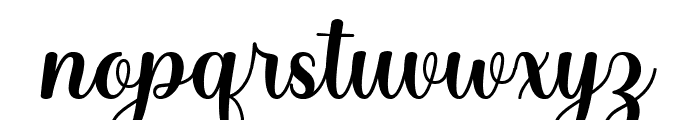 Graldine Script Regular Font LOWERCASE