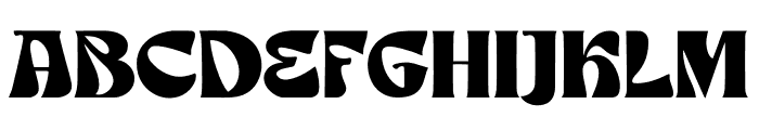 Gran Alma Font LOWERCASE