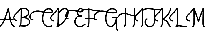 Granadile Font UPPERCASE