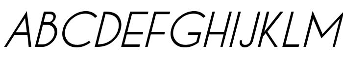 Granat Semi-Bold Italic Font UPPERCASE