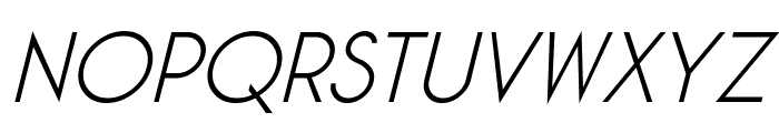 Granat Semi-Bold Italic Font UPPERCASE