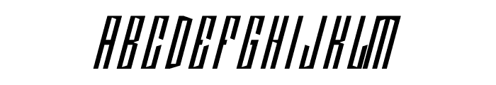 Granbrax Italic Italic Font UPPERCASE