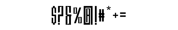 Granbrax Font OTHER CHARS