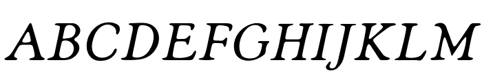Grand Baron Italic Font UPPERCASE