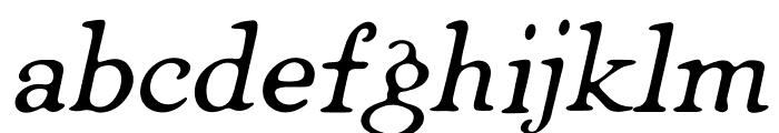 Grand Baron Italic Font LOWERCASE