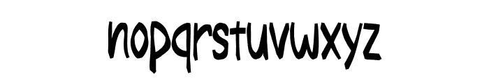 Grand Grinch Font LOWERCASE