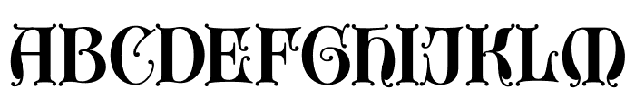 Grand Malon Regular Font UPPERCASE