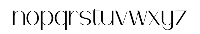 Grand Mevousa Font LOWERCASE