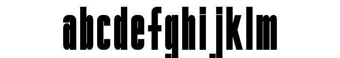 Grand Mighty Font LOWERCASE