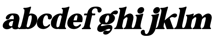 Grand Royal Italic Font LOWERCASE