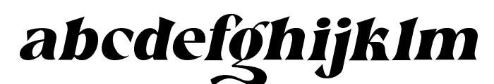 GrandDae-Italic Font LOWERCASE