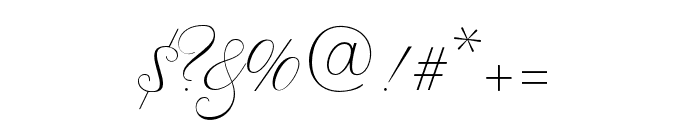 GrandElegance Font OTHER CHARS