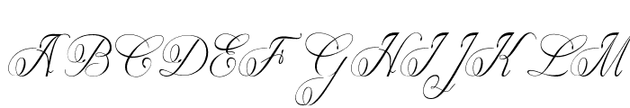 GrandElegance Font UPPERCASE
