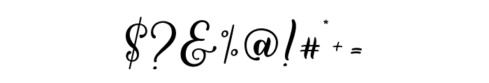 GrandLovely-Script Font OTHER CHARS