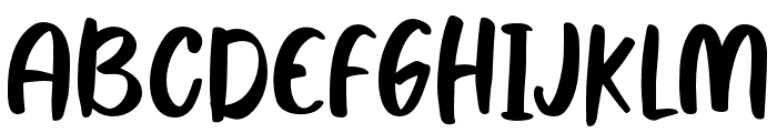 GrandRainbow Font UPPERCASE