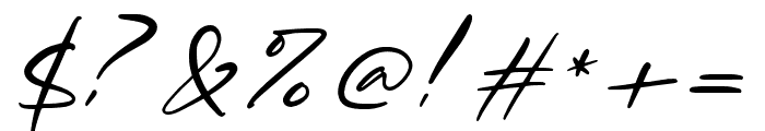 GrandWilson-Script Font OTHER CHARS