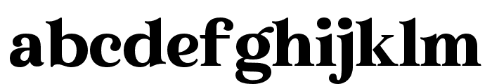 GrandeHeritage-Regular Font LOWERCASE